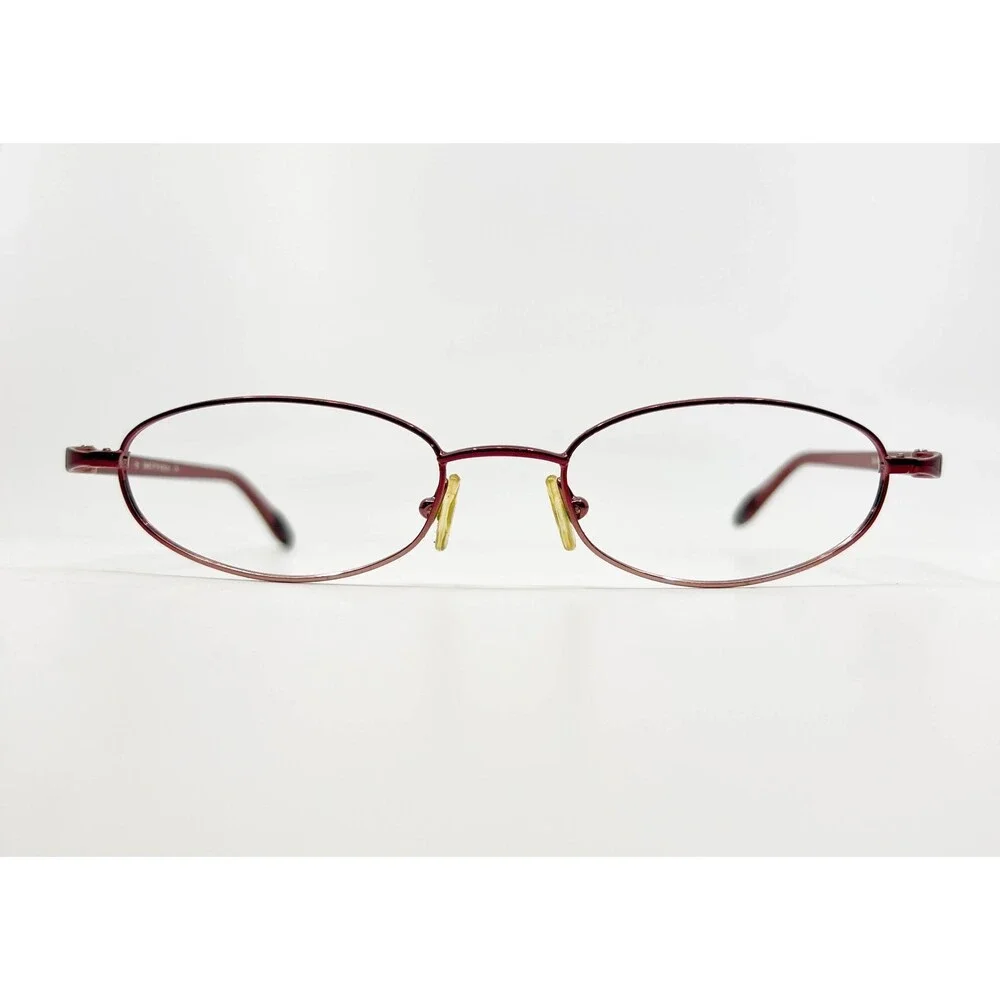 Saks Fith Avenue Eyeglasses Frame S5A148 EP5 48-18-130 Red Full Rim